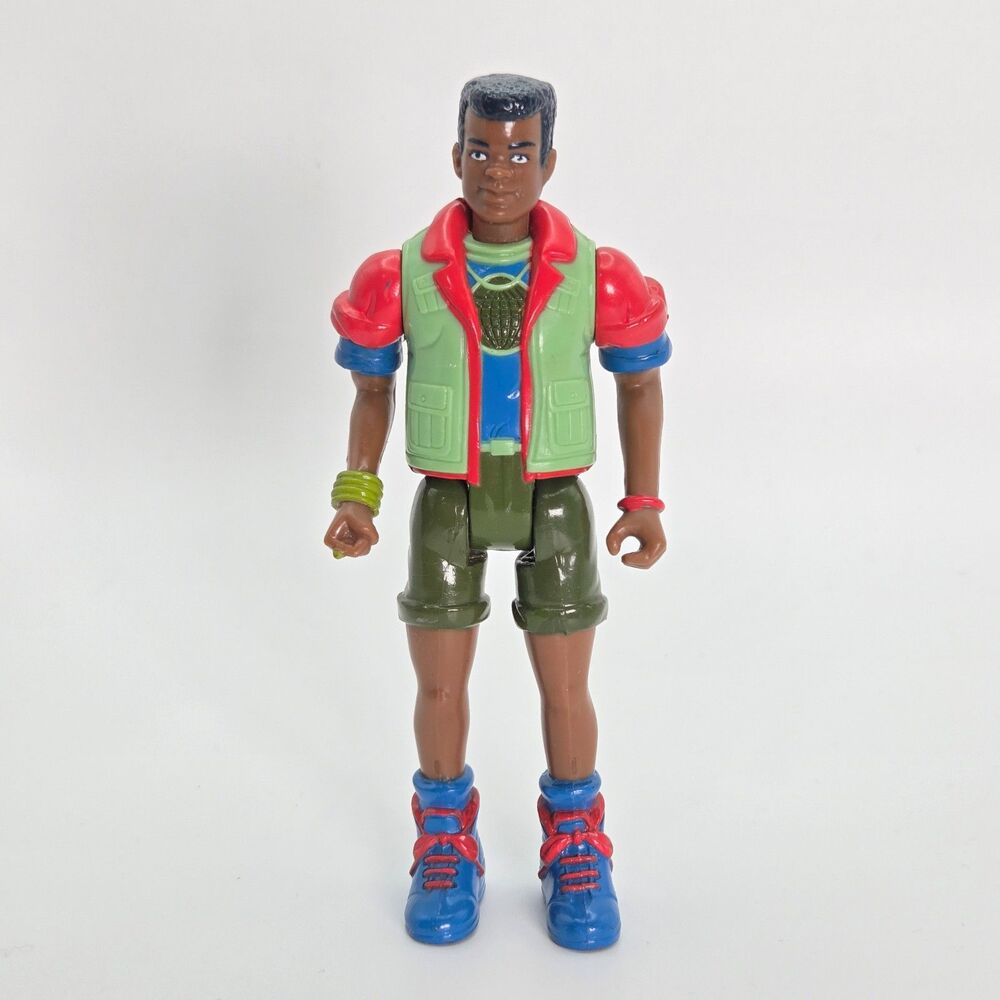 Vintage 1991 Captain Planet Kwame Action Figure Tiger Electronics 5" Loose